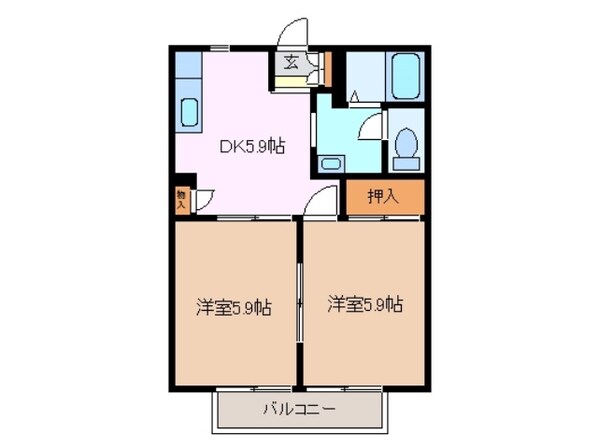 べオールの物件間取画像